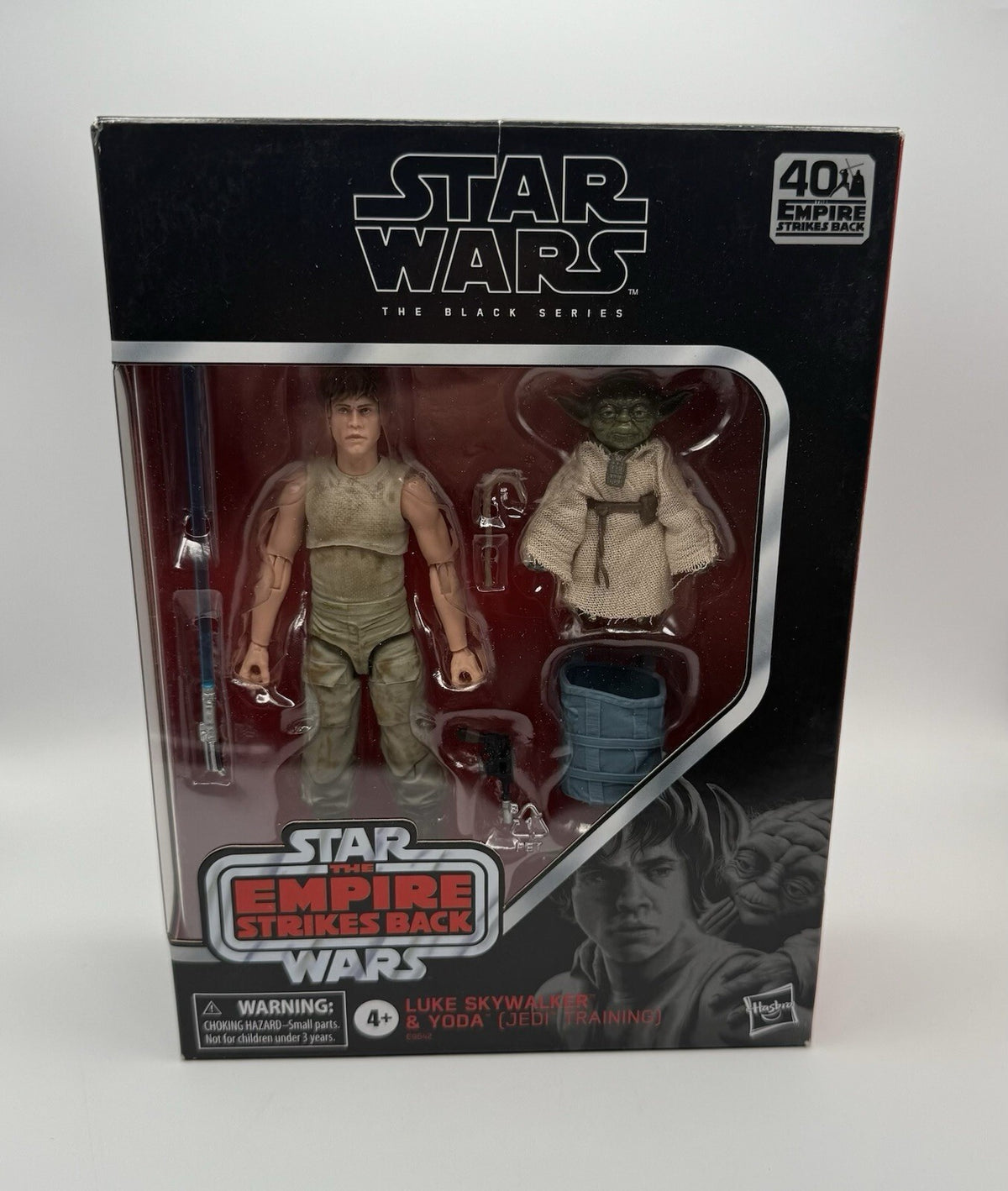 Hasbro Star Wars Black Series 40th Anniversary Luke Skywalker & Yoda Figures NEW