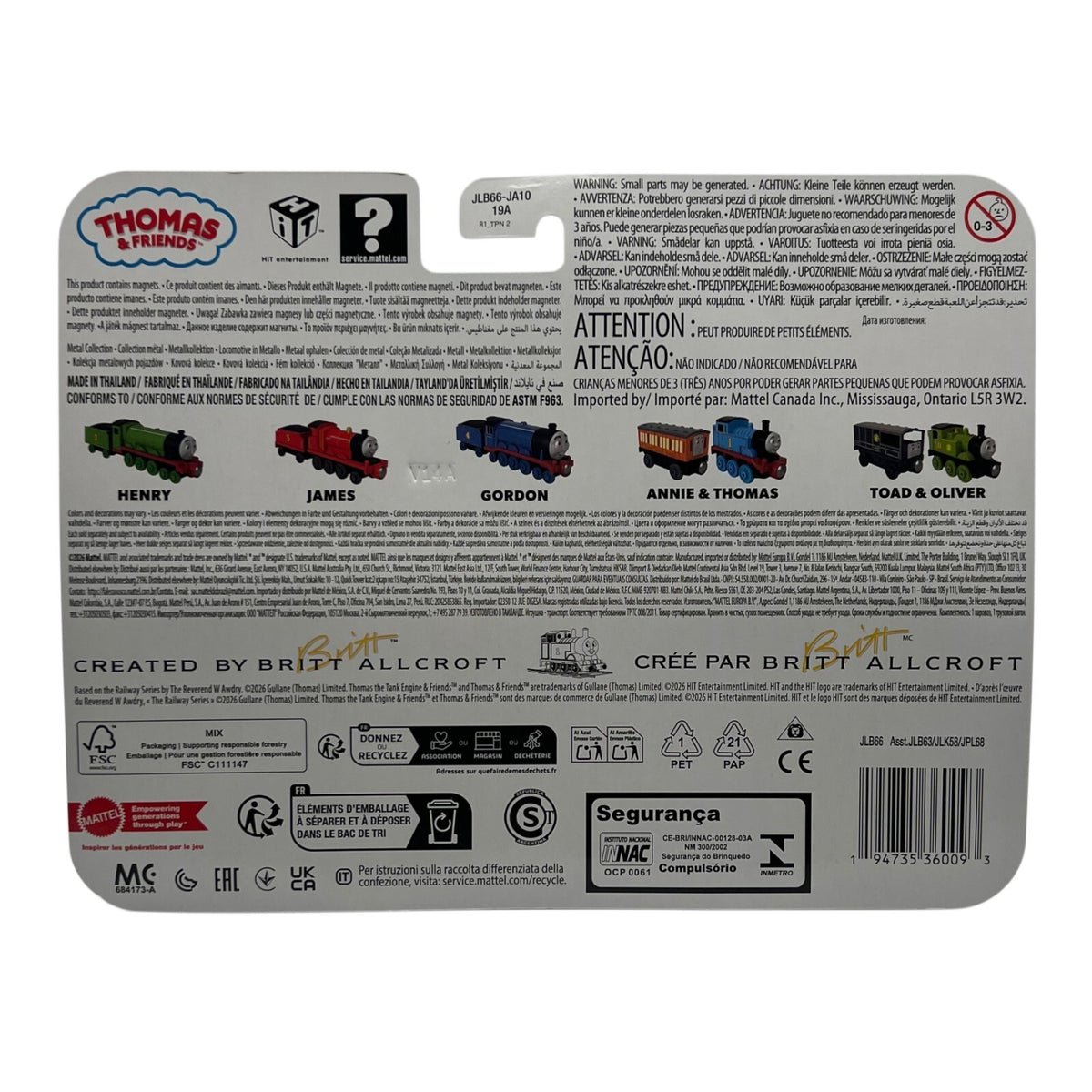 Thomas & Friends Metal Collection Henry Diecast 2026 Mattel
