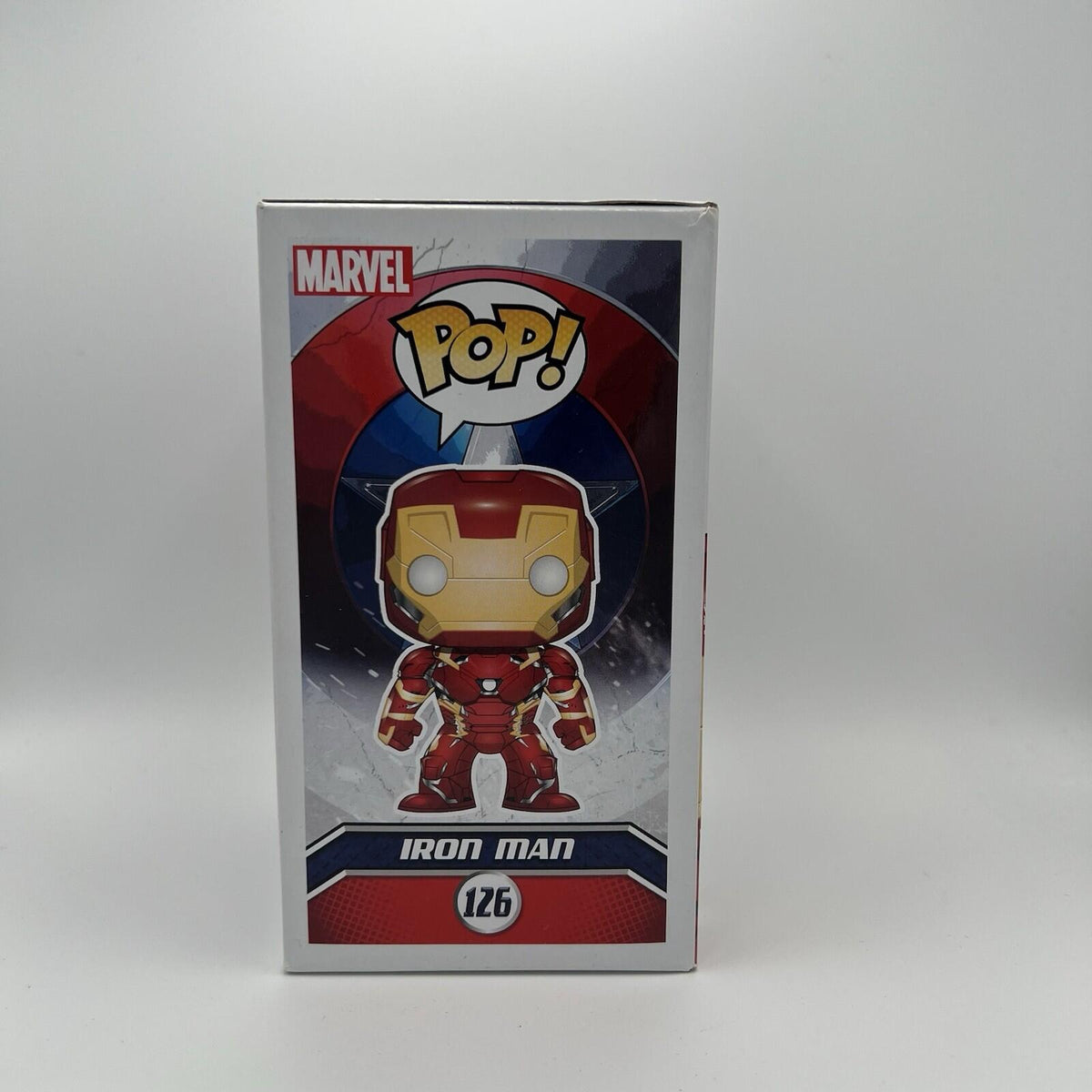 Iron Man Civil War Marvel Funko Pop #126 Vinyl