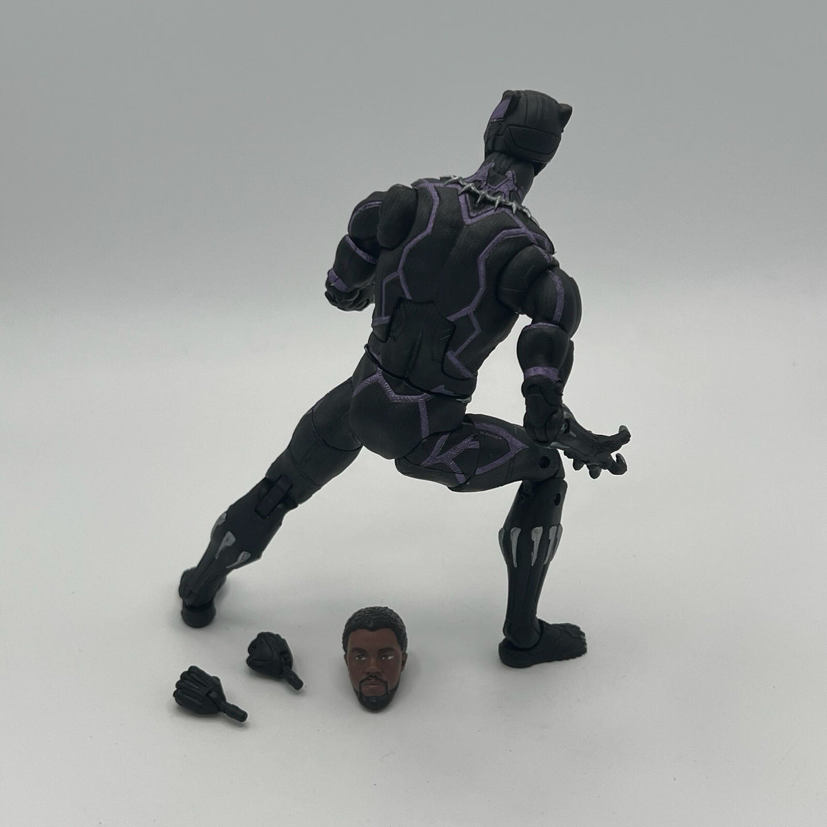 Marvel Legends Black Panther 6" Figure Vibranium Suit M'baku BAF Wave Complete