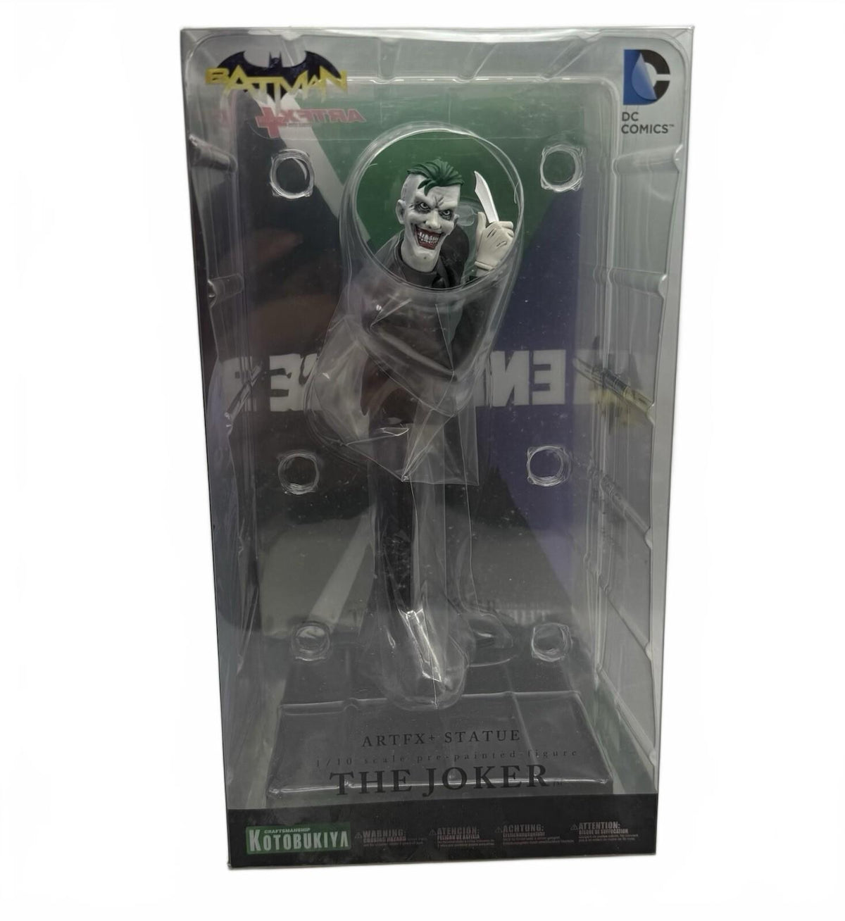 DC Comics Collectible 8 Inch Statue Figure KOTOBUKIYA ArtFx - The Joker**NEW*