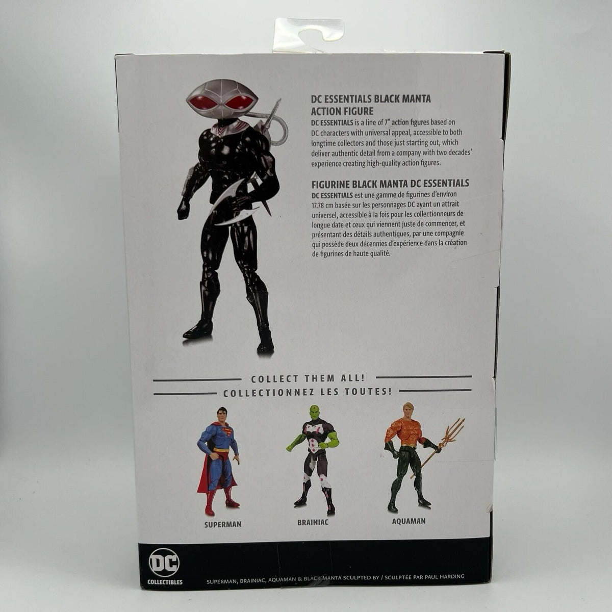 DC Collectibles Comic Essentials BLACK MANTA 7" Action Figure 20 Years
