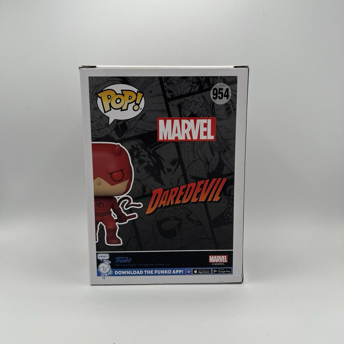 Funko Pop! Marvel Daredevil #954 PX Previews Exclusive Vinyl Figure NIB