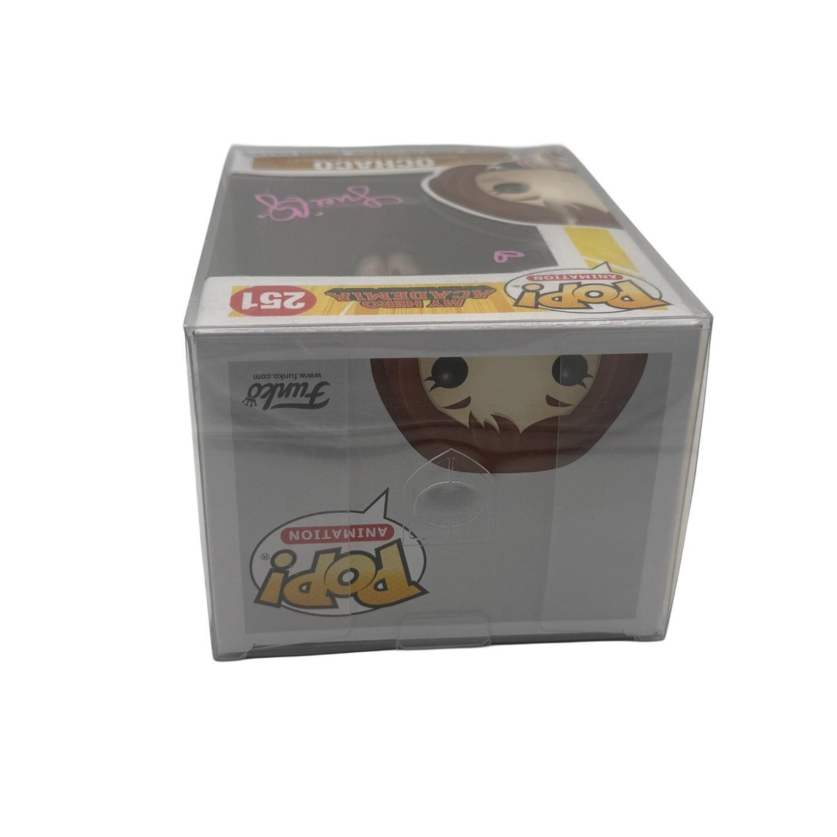 Funko Pop! MHA Ochaco #251 SIGNED by  Luci Christian JSA Certified W/Protector