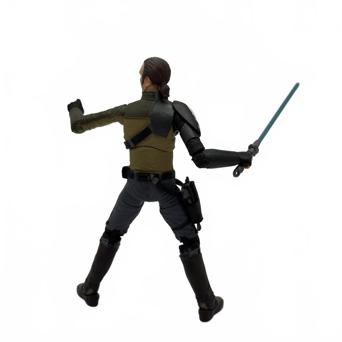 Star Wars Black Series 6" Inch #19 Rebel Kanan Jarrus Loose w Lightsaber