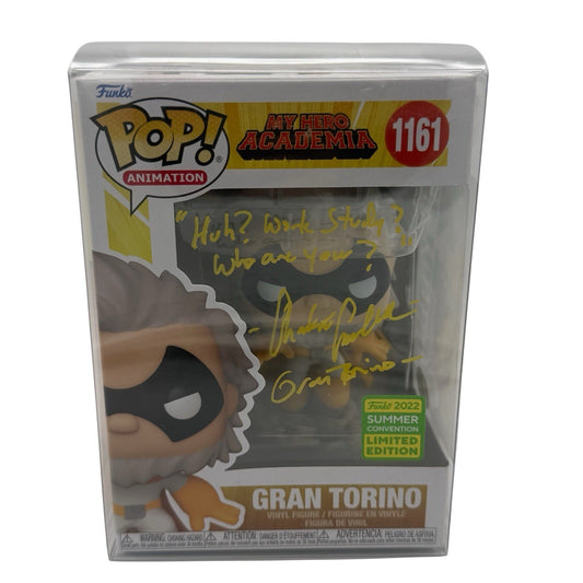 My Hero Academia Gran Torino Vinyl Figure Funko Pop #1161 2022 Summer Con Signed