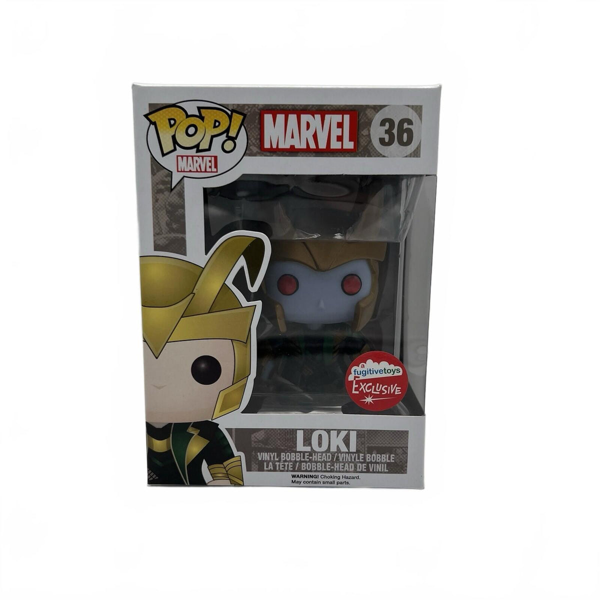 Funko Pop! Marvel Loki Fugitive Toys Exclusive #36 2014