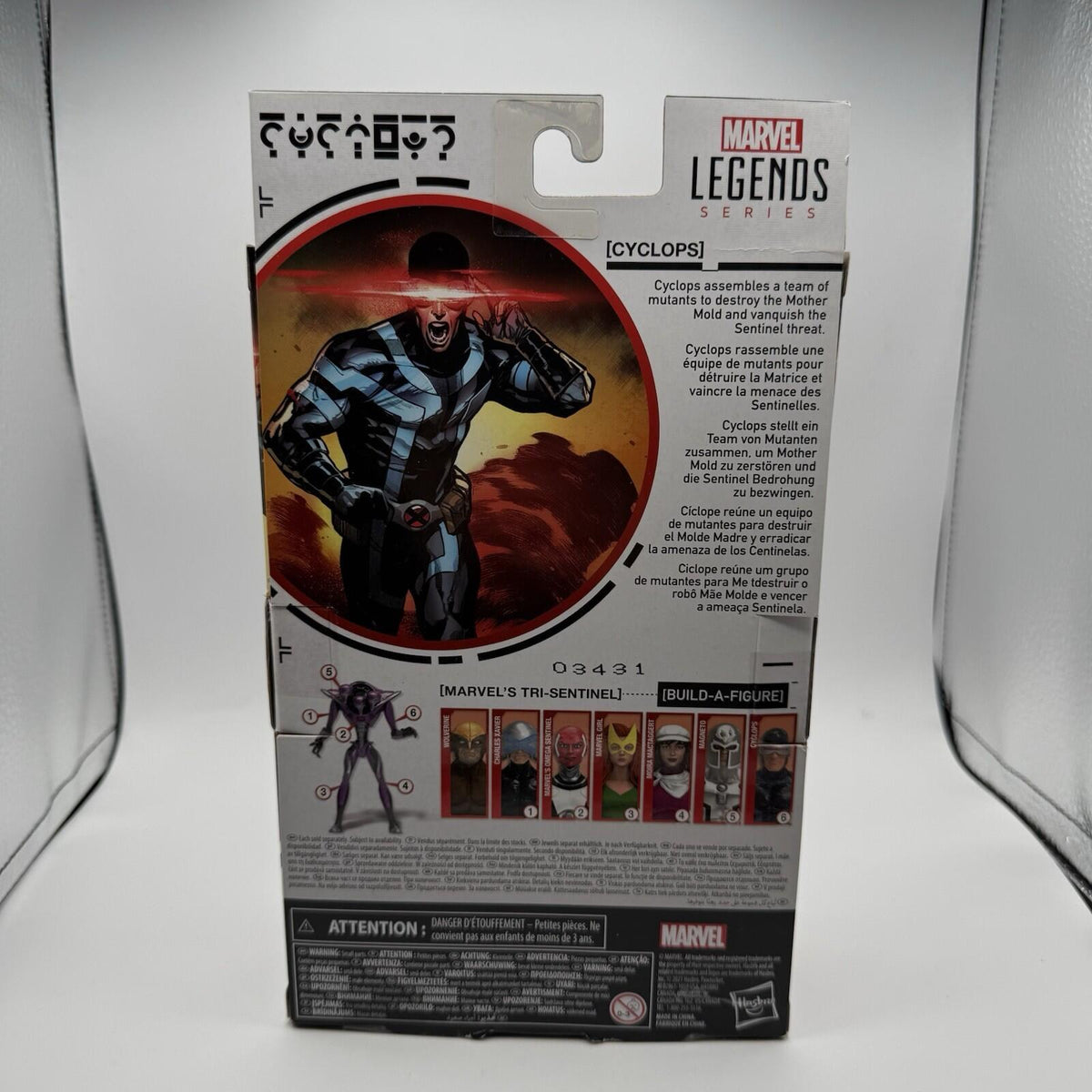 Marvel Legends X-Men 6" Figure BAF Tri-Sentinel Complete Wave Set of 7
