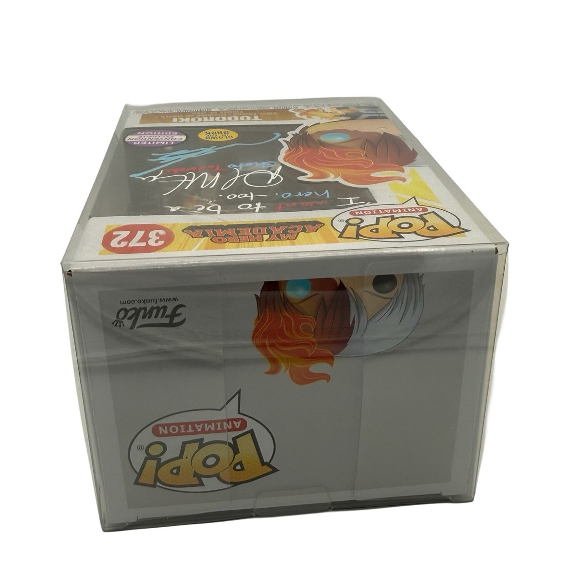 Funko Pop! Todoroki MHA 372 JVA & EVA Signed JSA Certified & SWAU Certified