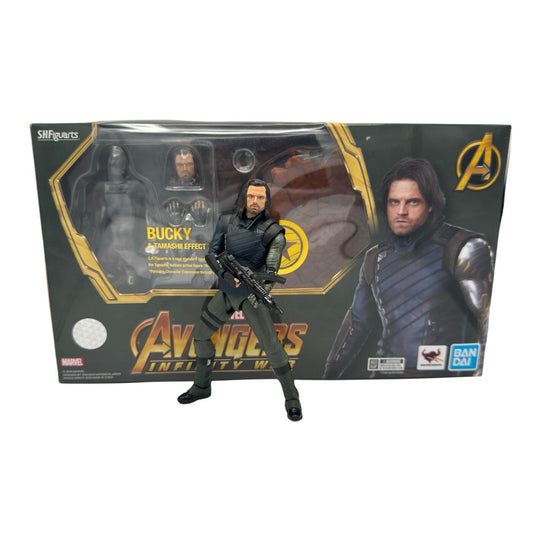 SH Figuarts Avengers Infinity War Bucky Tamashii Effect Opened