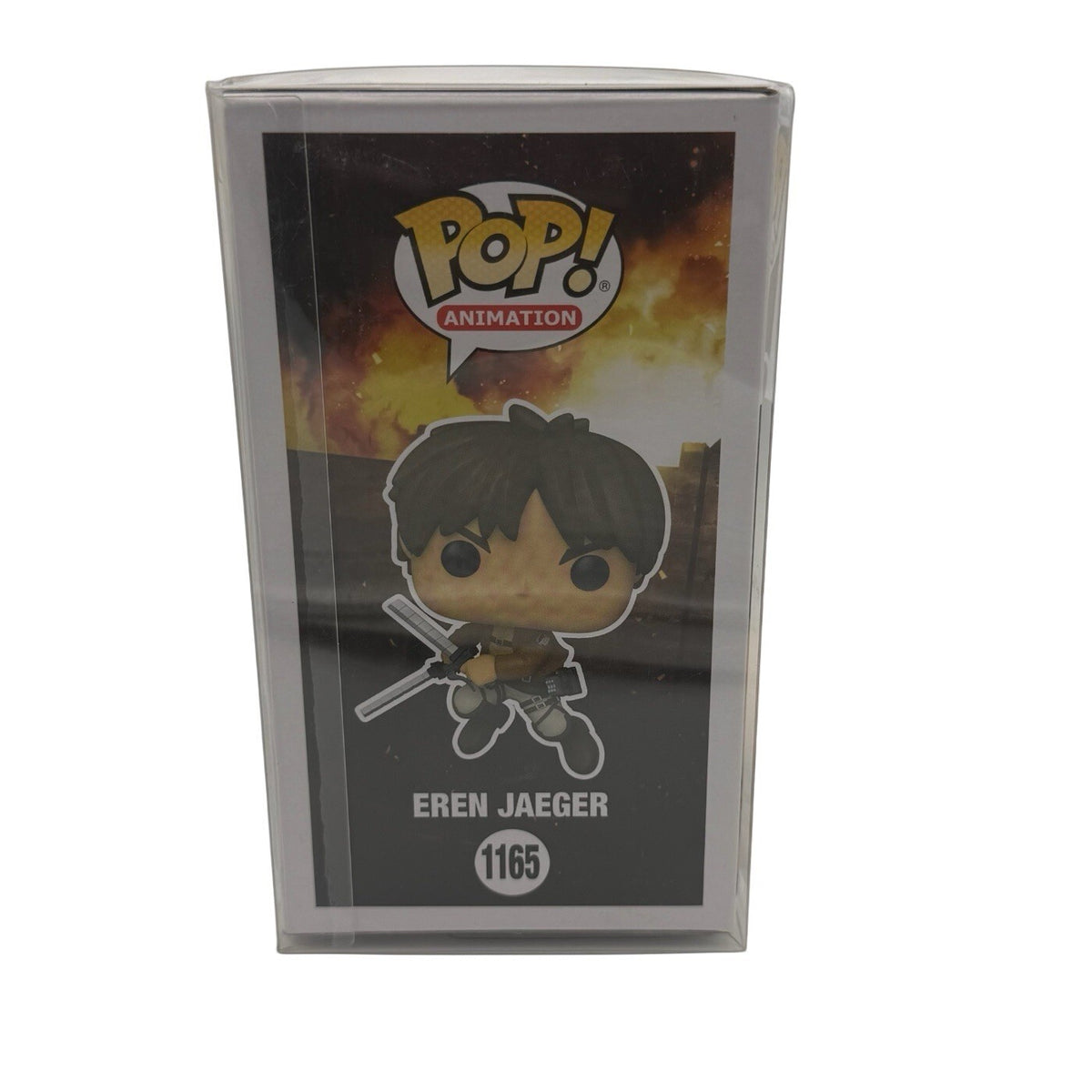 Yuki Kaji signed Eren Jaeger 1165 Funko Pop Attack on Titan