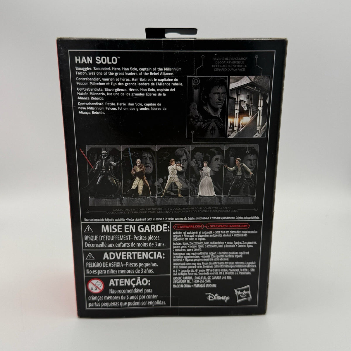 Star Wars The Black Series 40th Anniversary Titanium Series Han Solo  Hasbro New