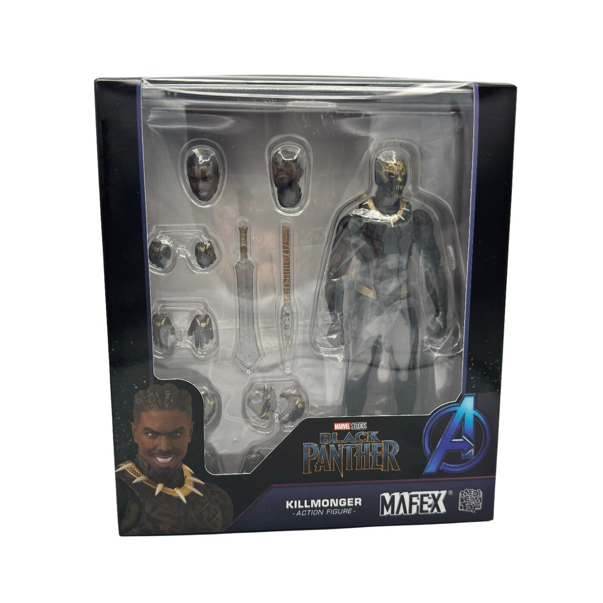 MAFEX No.265 MAFEX KILLMONGER Infinity Saga Medicom Toy Japan NEW