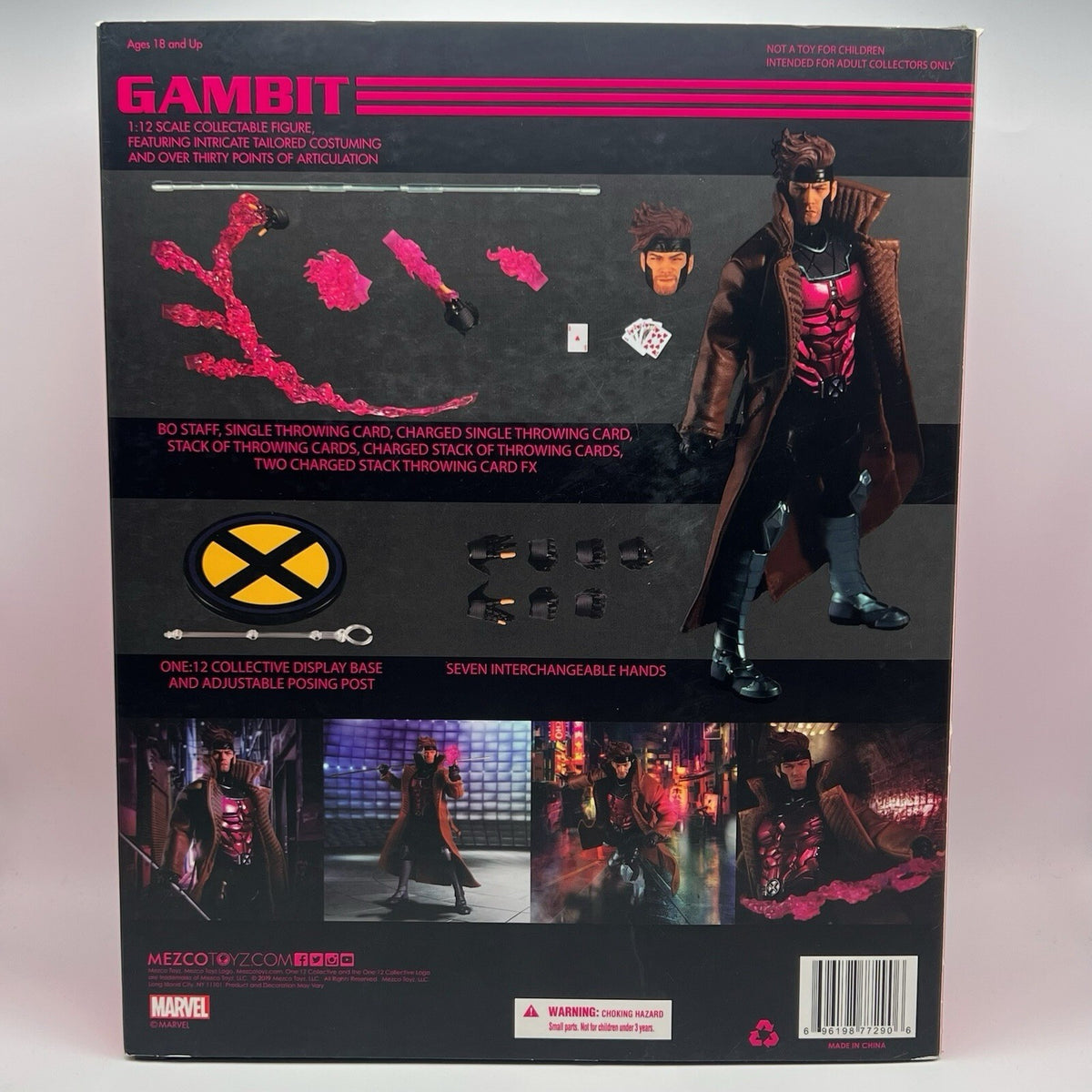 Mezco ONE:12 Collective - Gambit - Marvel X-Men