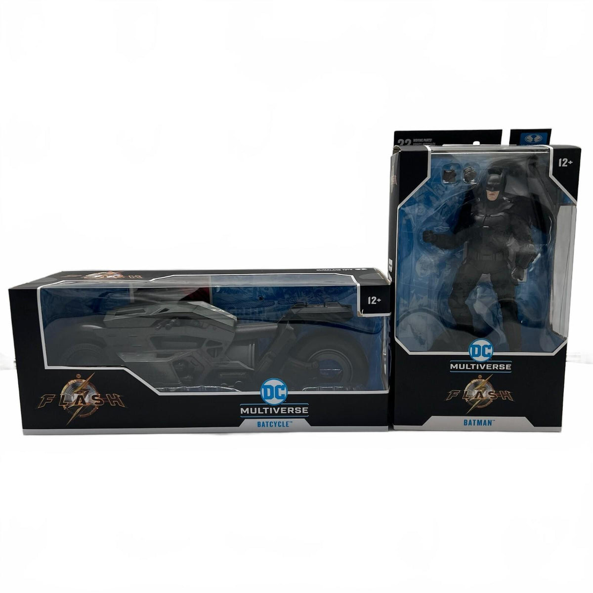 DC McFarlane Batman & Batcycle (The Flash 2023) 7” Action Figure