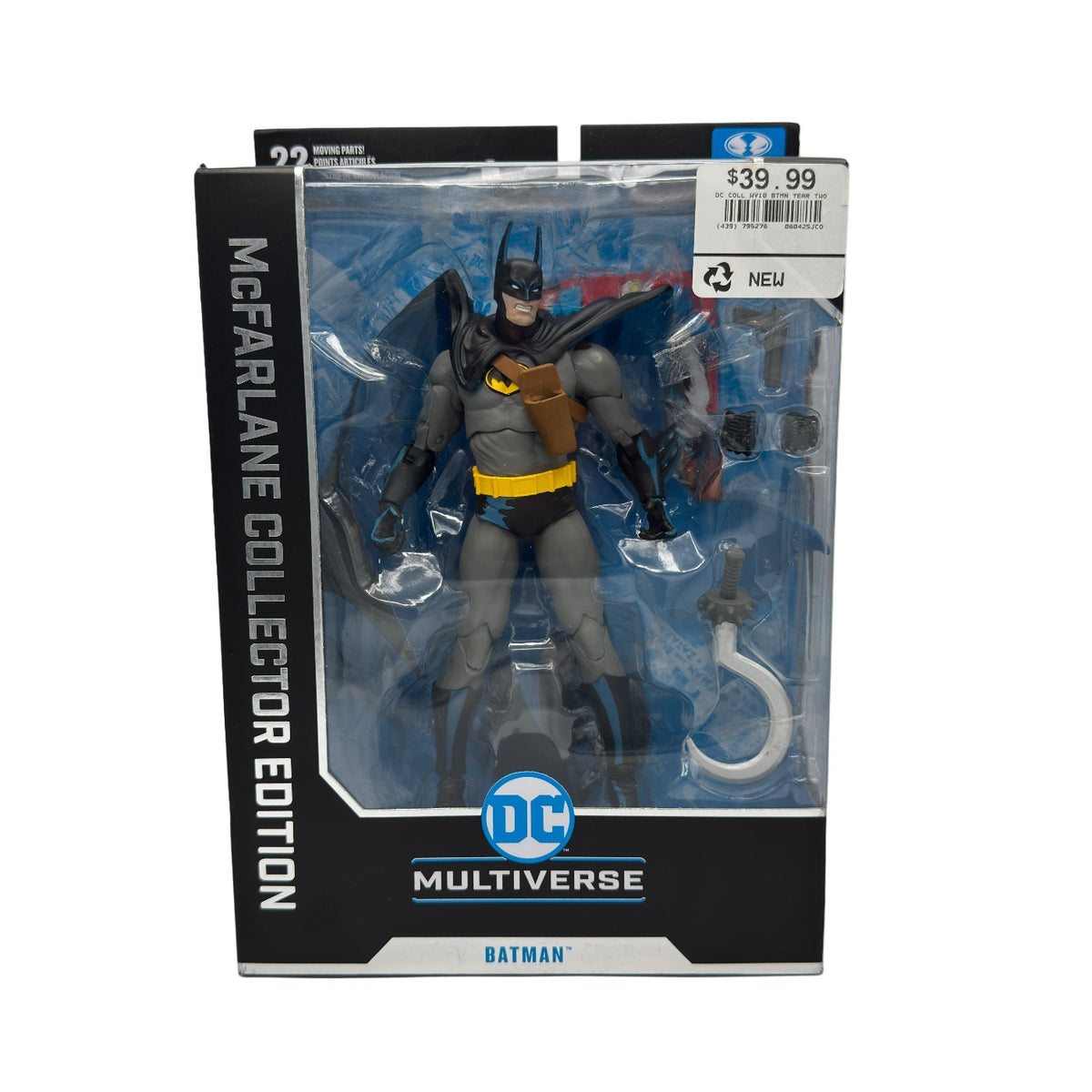 DC McFarlane Batman (Batman: Year Two) 7” Action Figure