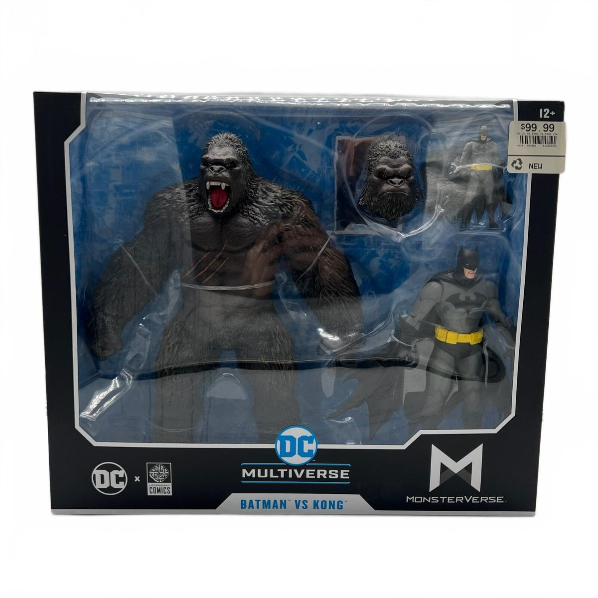 DC McFarlane Batman Vs. Kong (Monsterverse) 2 Pack 7” Action Figures