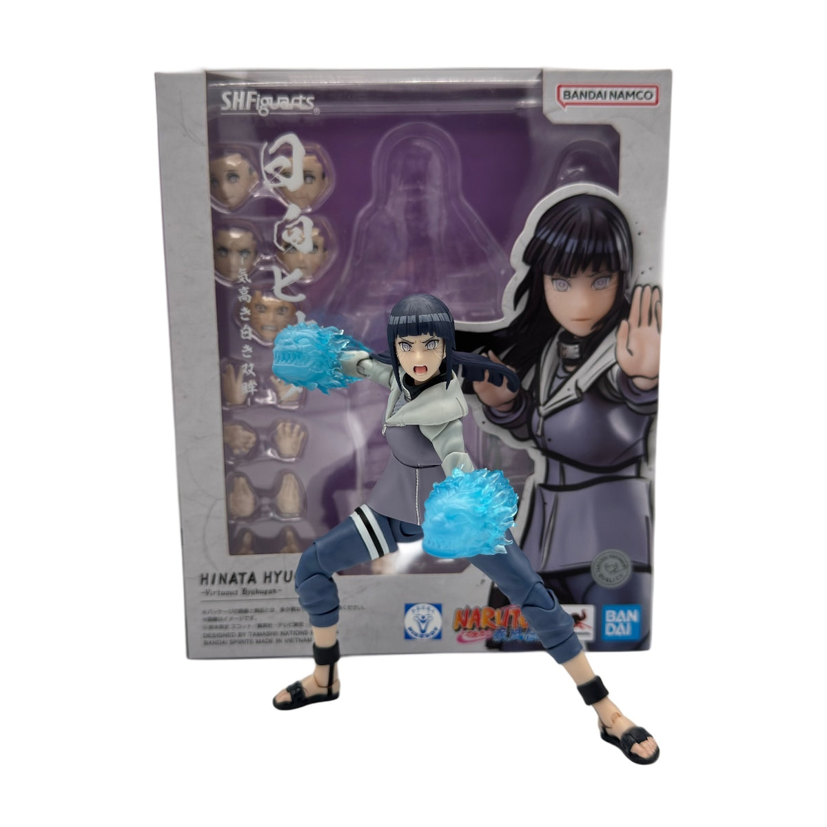 Bandai S.H.Figuarts Hinata Hyuga (Virtuous Byakugan) 6" Action Figure
