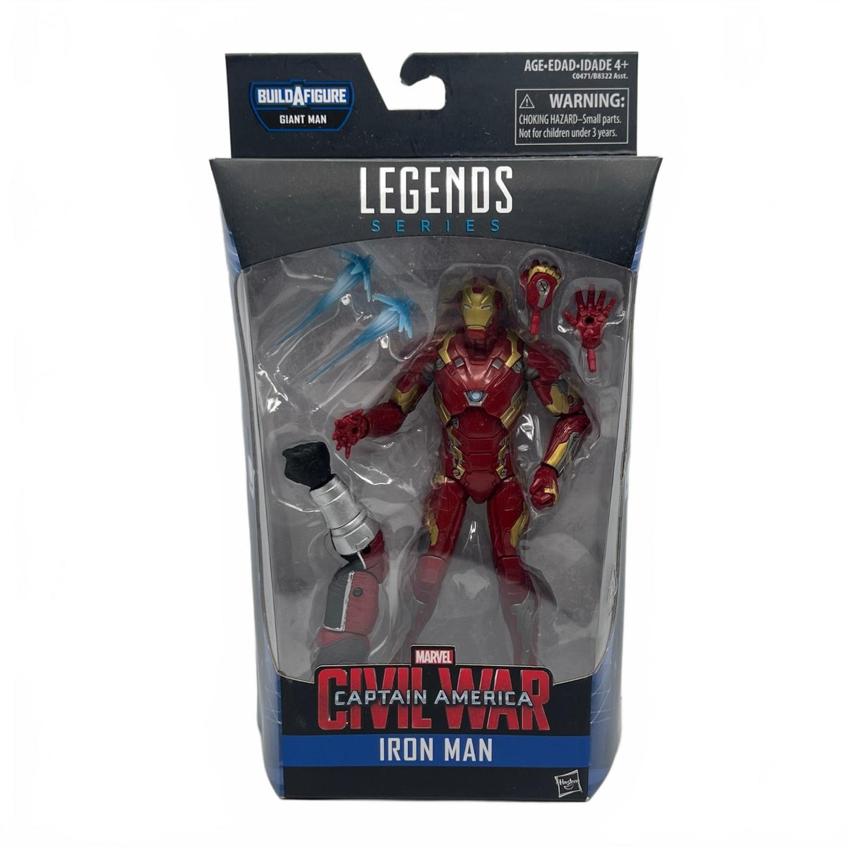Marvel Legends Iron Man (Giant-Man BAF) 6” Action Figure