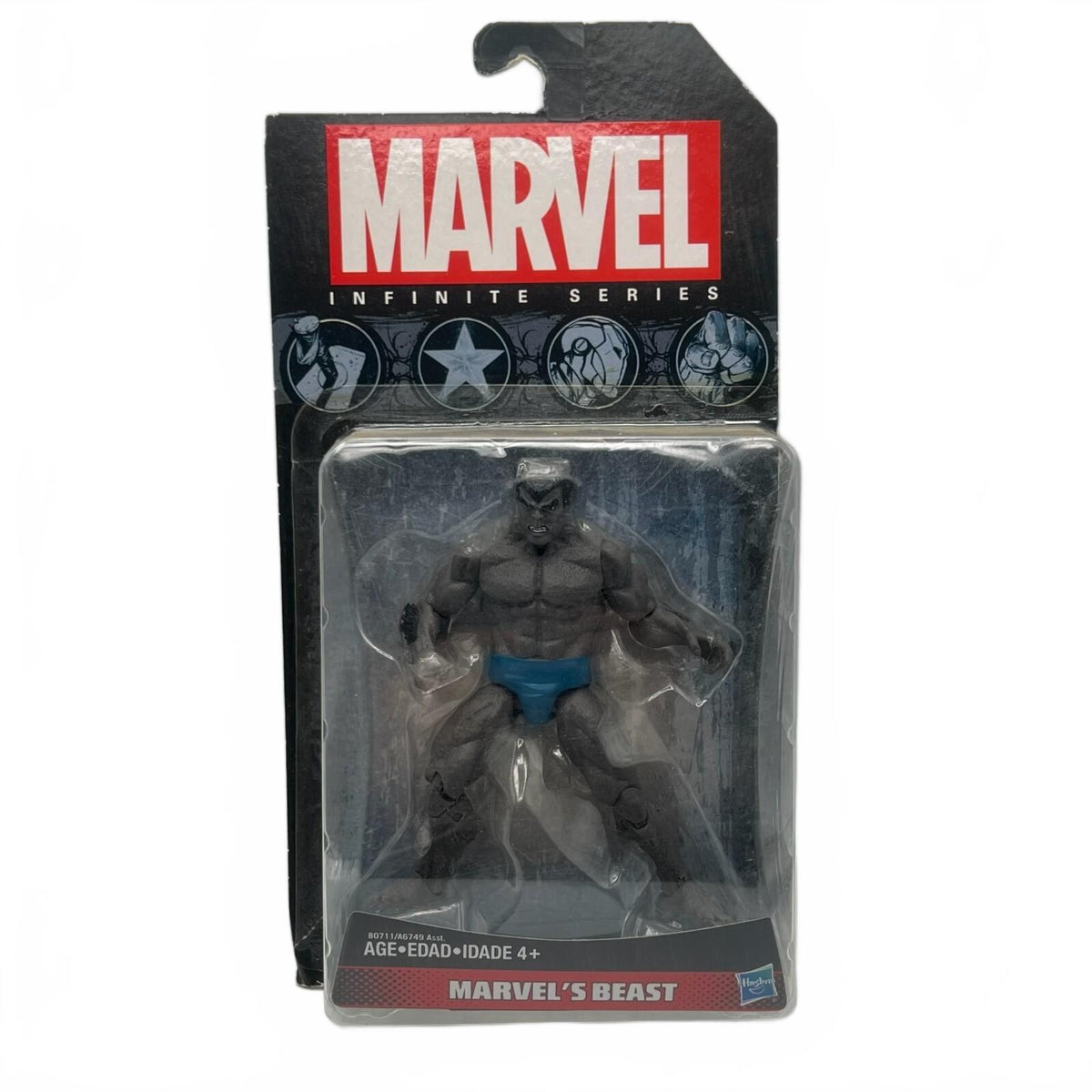 Hasbro Marvel Infinite Series Grey Beast 3.75” Action Figure