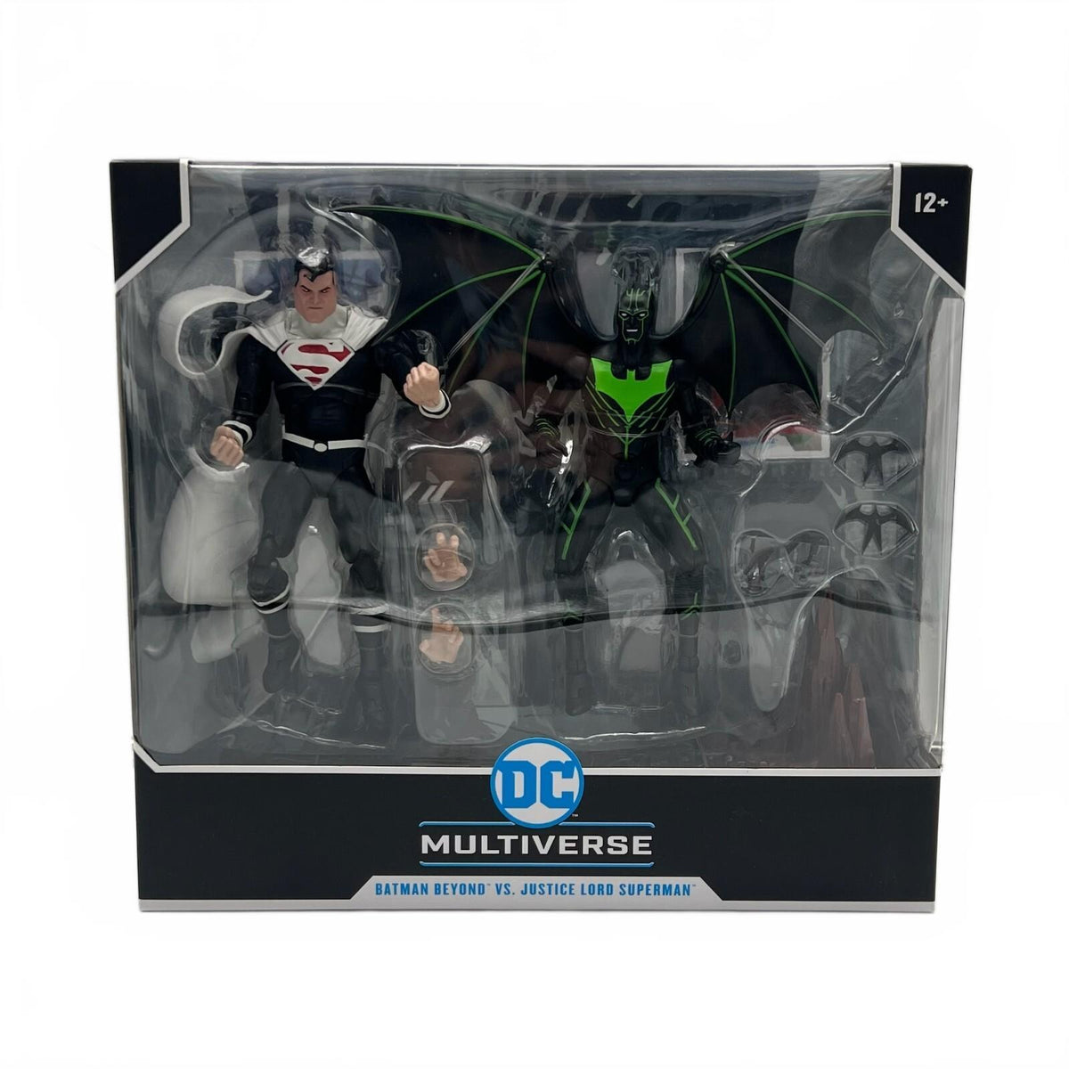 DC McFarlane Batman Beyond Vs. Justice Lord Superman 2 Pack 7” Action Figures