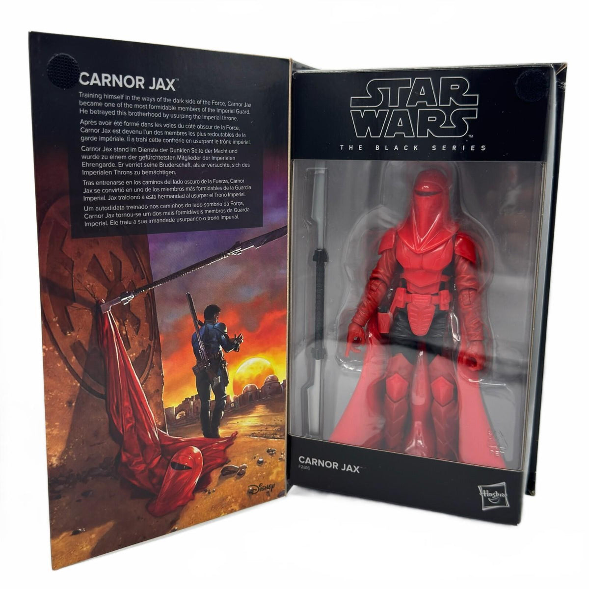 Star Wars Black Series 50th Lucasfilm Carnor Jax (Crimson Empire) 6” Action Figure