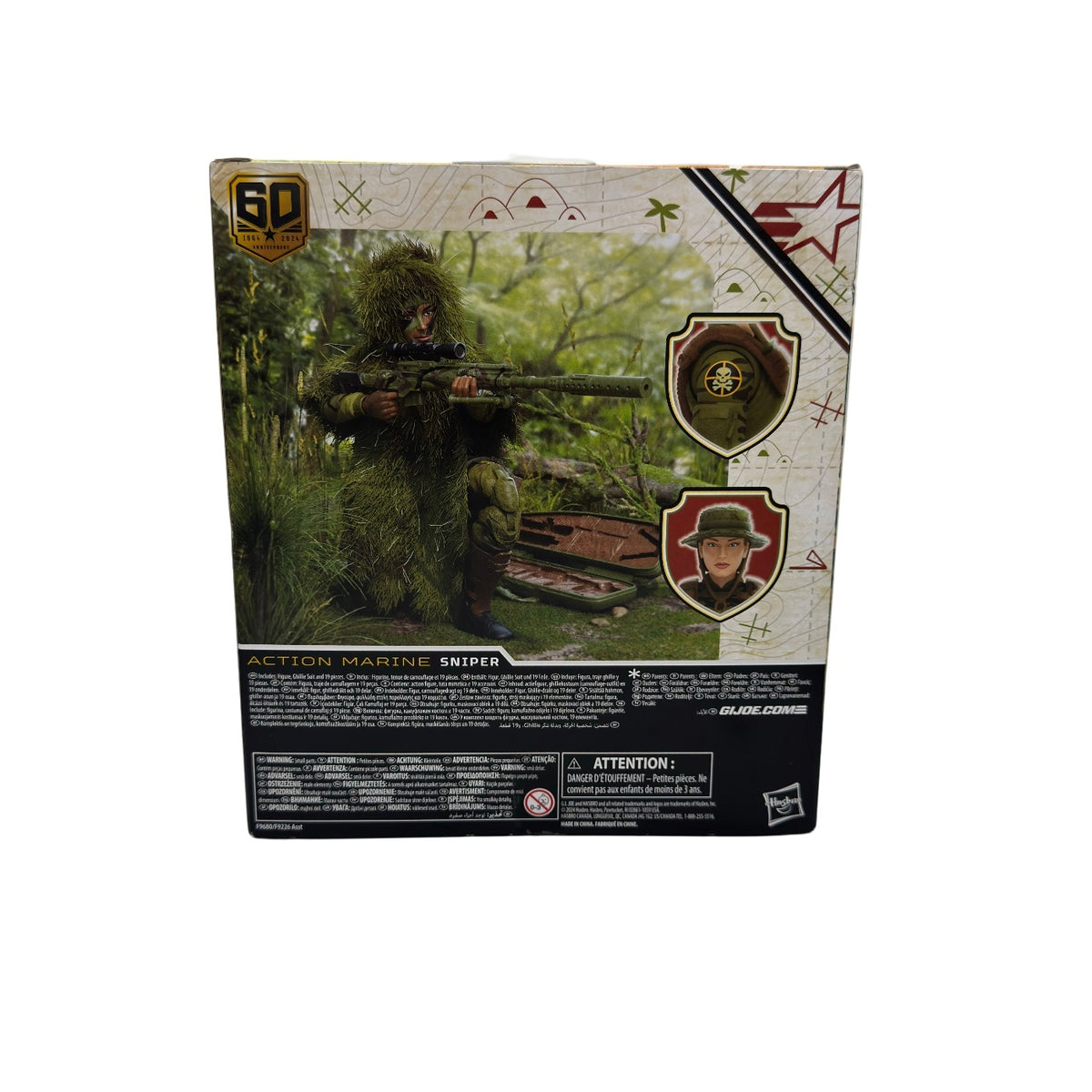 GI Joe Classified Series 60th Anniversary Marine Sniper 6" Action Figure