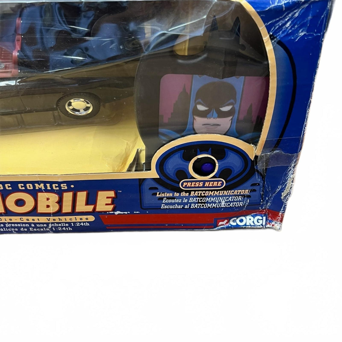 DC CORGI Batmobile (1960’s) 1:24 Scale