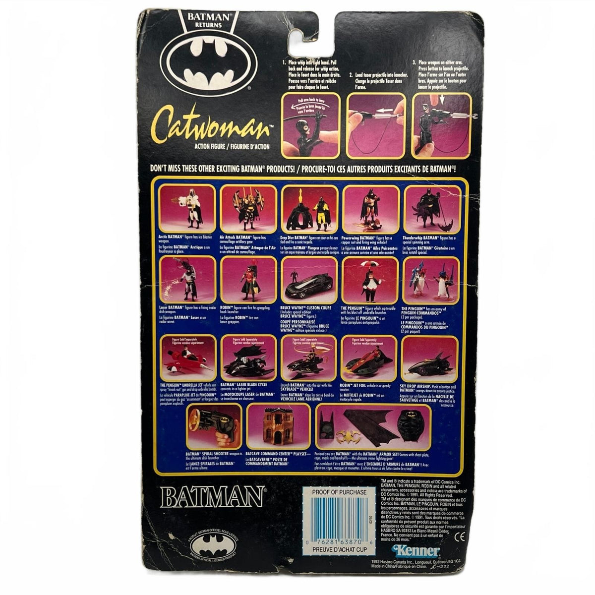 DC Kenner Catwoman 4” Action Figure