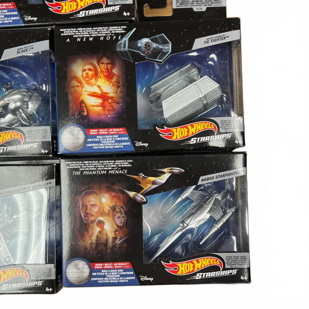 Star Wars Hot Wheels Lot of 5 (Death Star BAF)