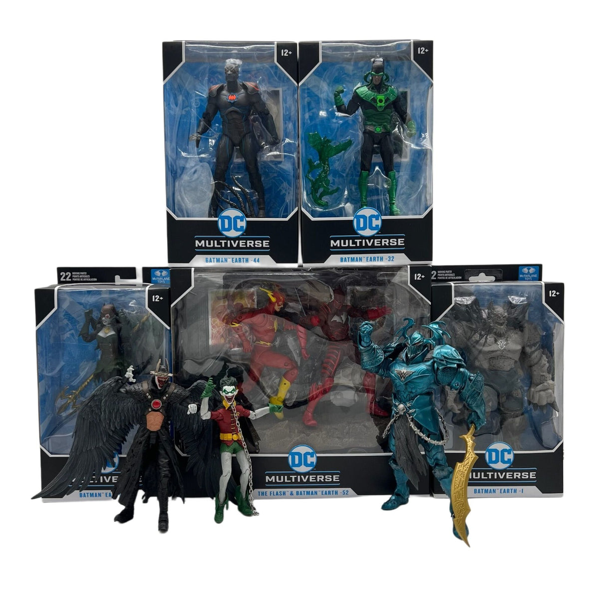 DC McFarlane Batman (Dark Knights: Metal) Lot of 9 7” Action Figures