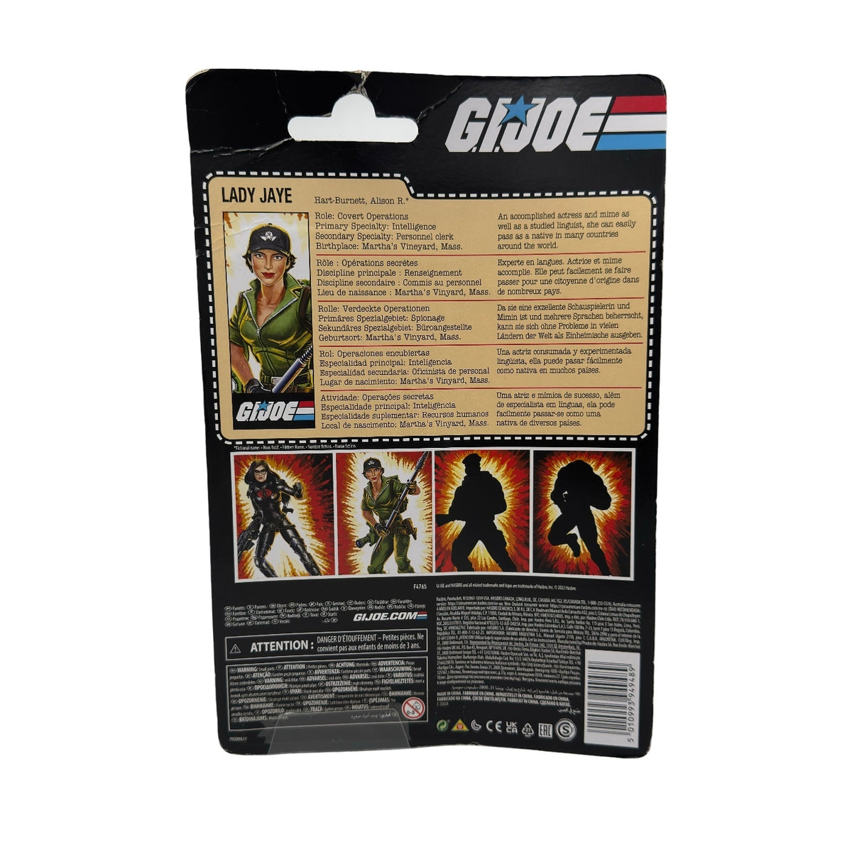 Hasbro G.I. Joe Classified Retro Carded Collection Lady Jane Action Figure