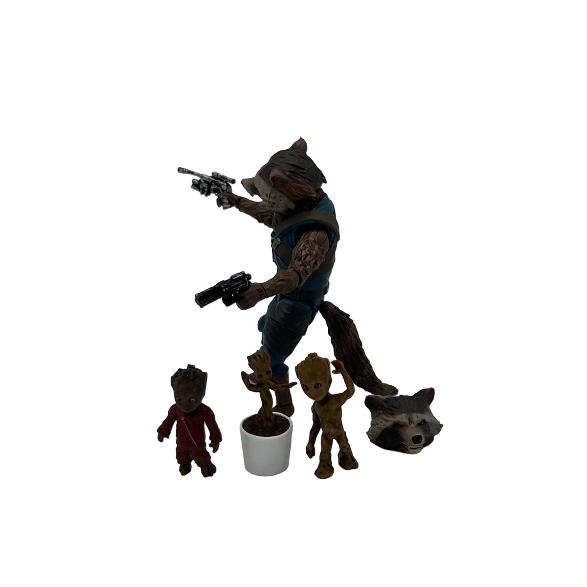 Hasbro Marvel Legends Rocket Raccoon and Groot Mantis BAF Action Figure