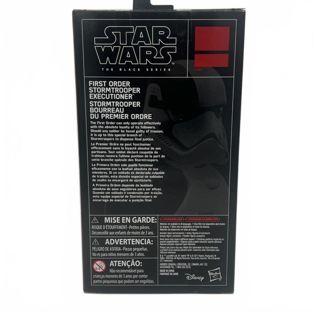 Star Wars Black Series First Order Stormtrooper Executioner 6” Action Figure