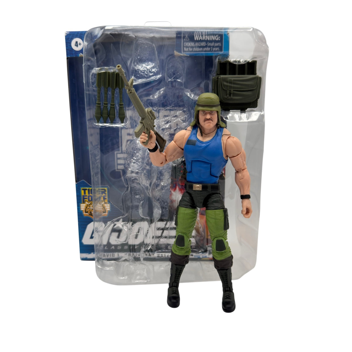 GI Joe Classified Series David L. Bazooka Katzenbogen #54 6" Action Figure