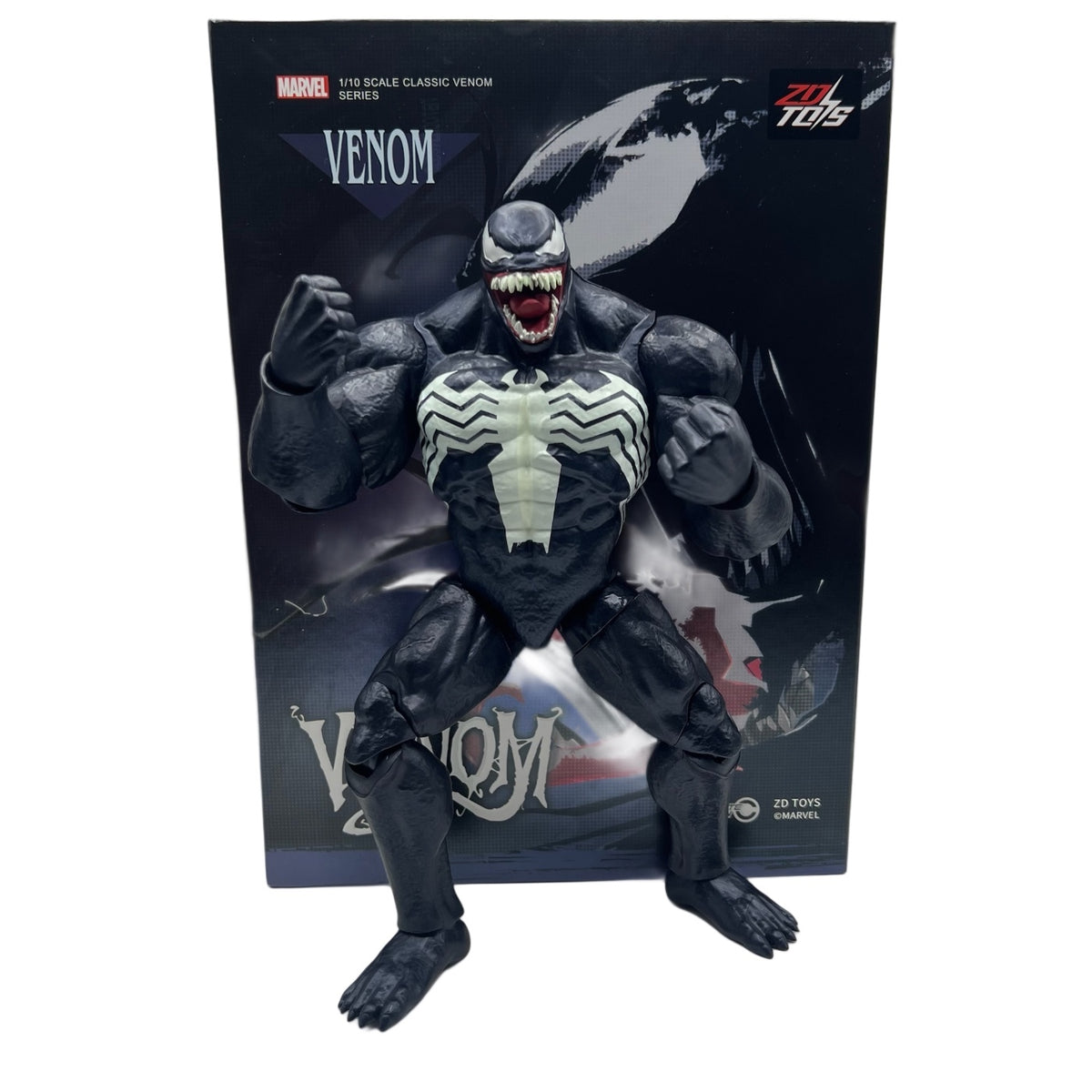 ZD Toys Marvel Venom Action Figure 1/10 Scale Action Figure