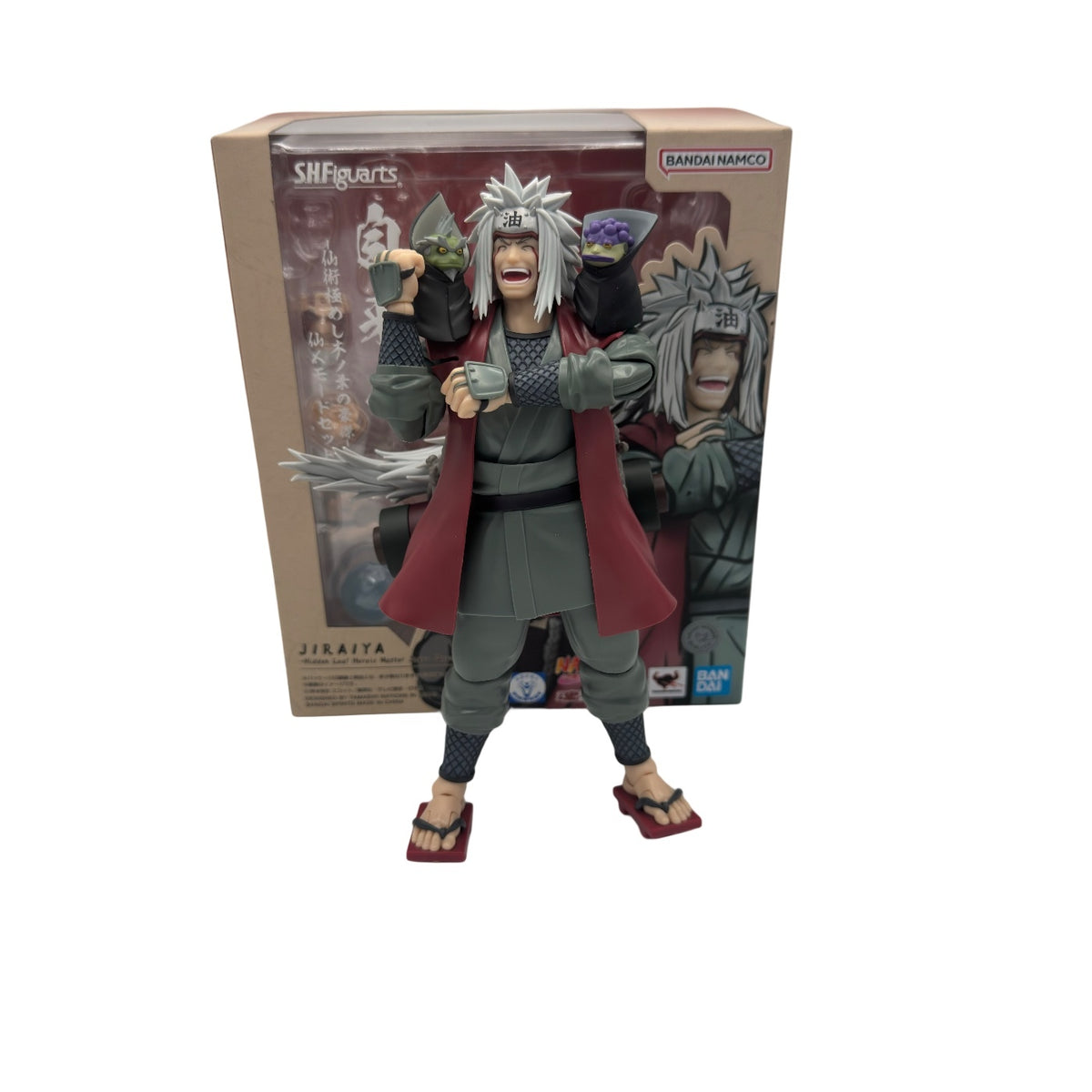 S.H.Figuarts Jiraya Sage Mode (Hidden Leaf Heroic Master) 6" Action Figure