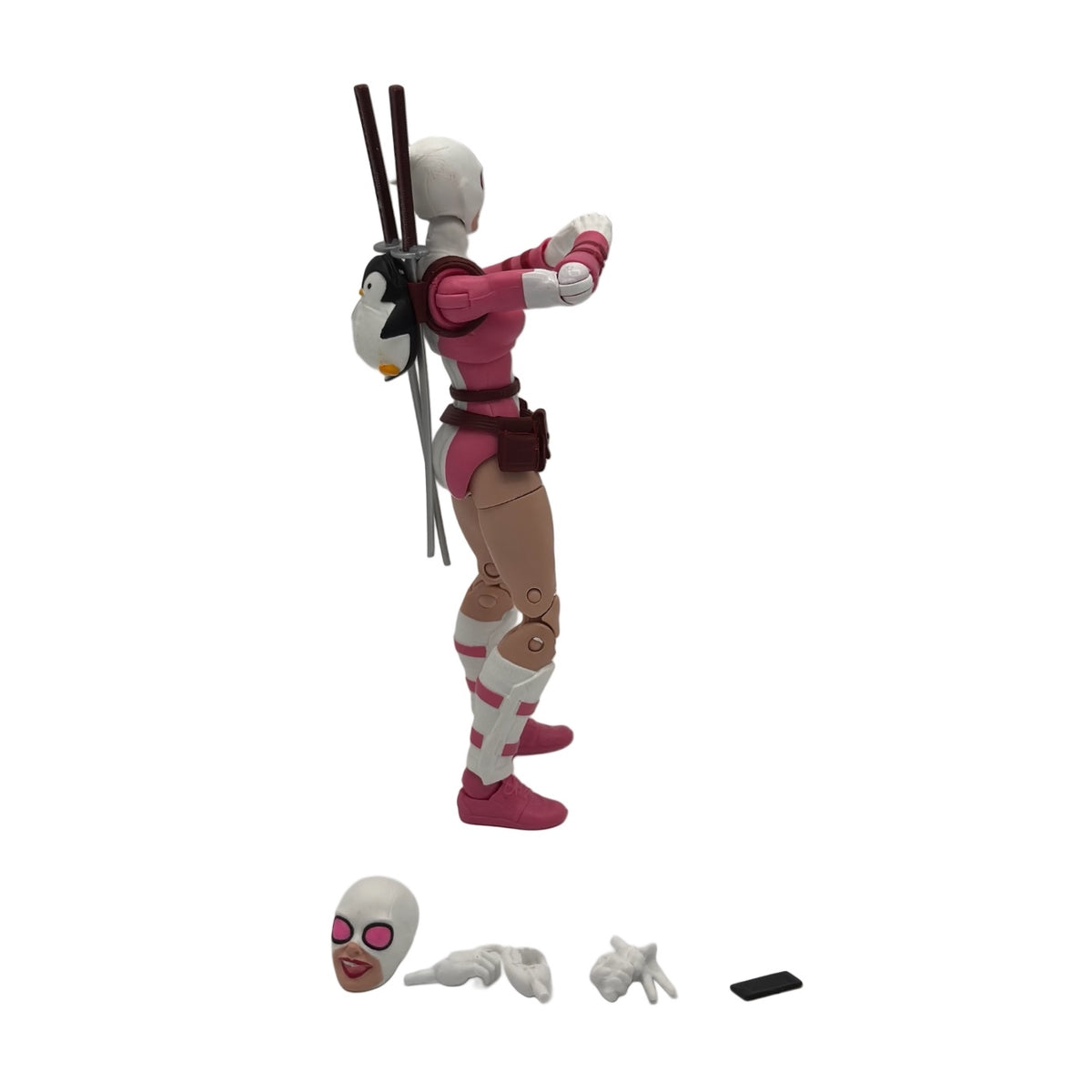 Marvel Legends Series Gwenpool (Lizard Wave BAF) 6” Action Figure