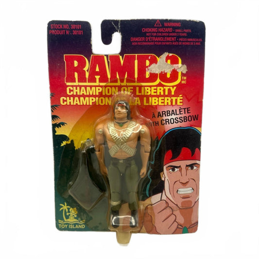 Toy Island RAMBO Champion of Liberty Action Figure 1995