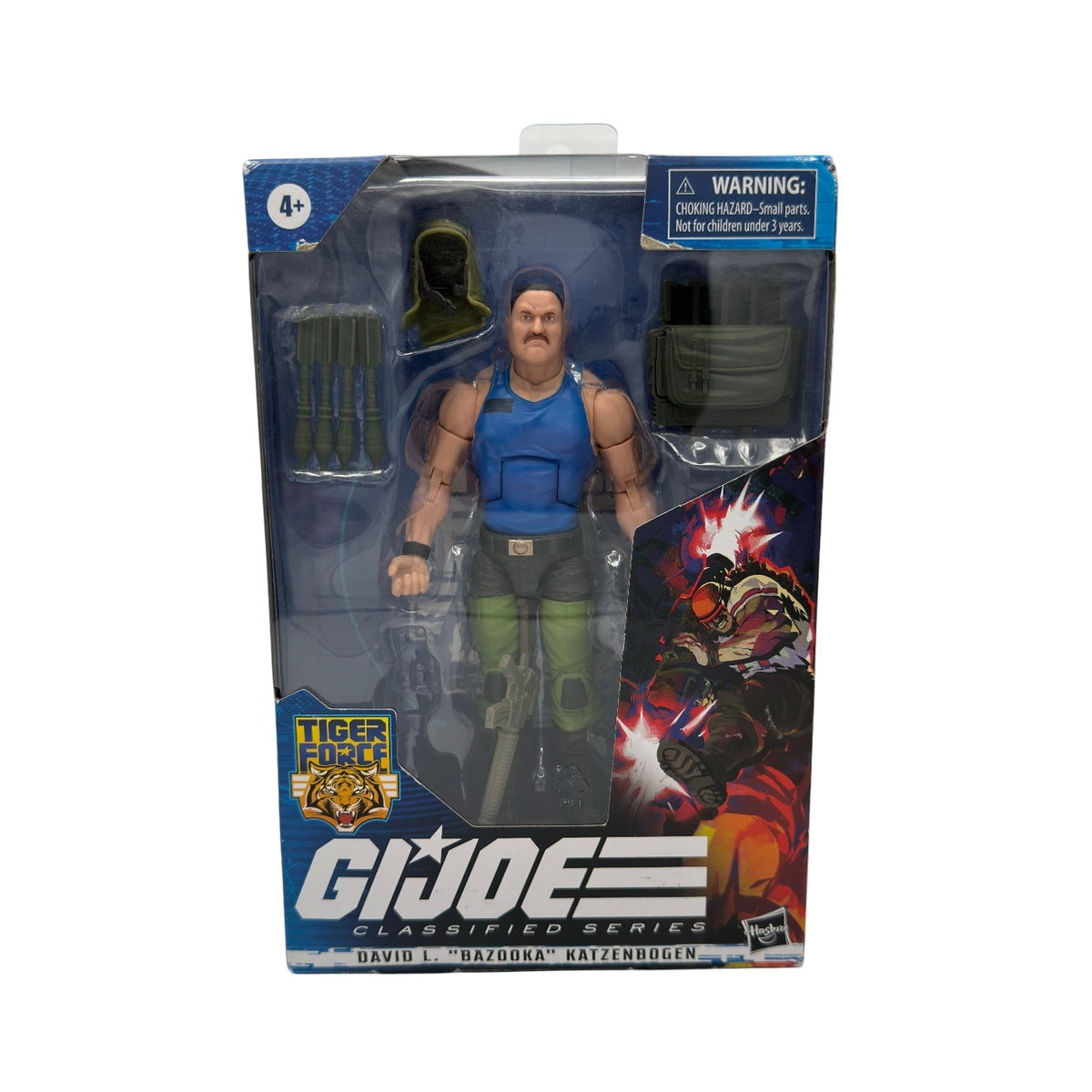 GI Joe Classified Series David L. Bazooka Katzenbogen #54 6" Action Figure