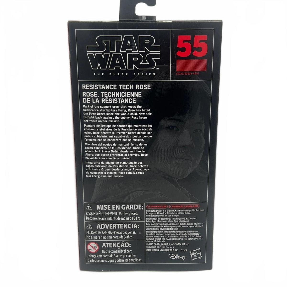 Star Wars Black Series Resistance Tech Rose 6” Action Figure #55