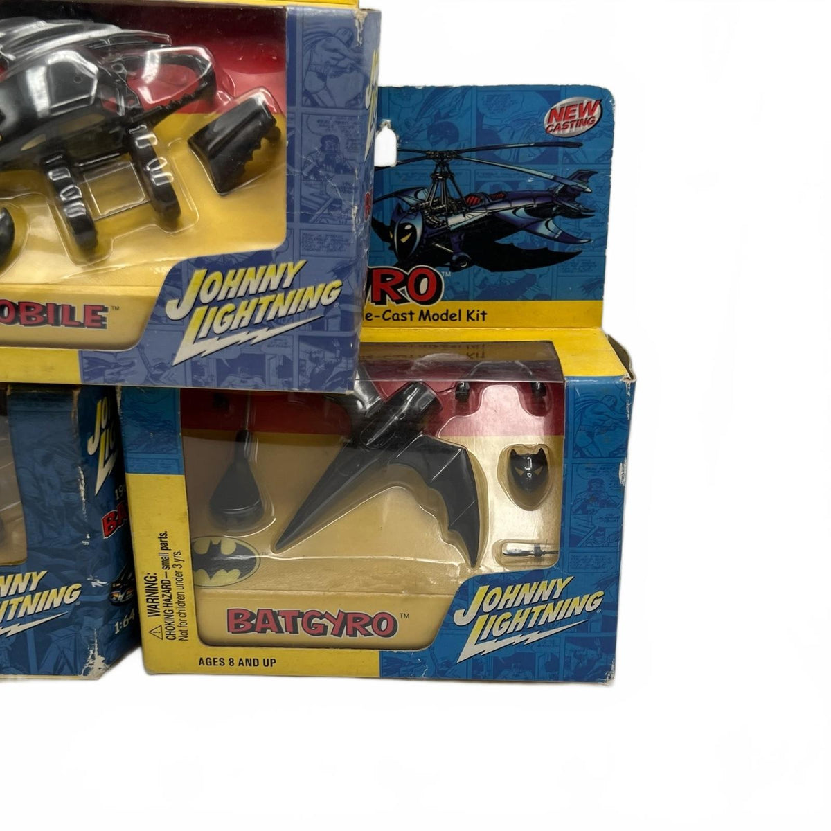 DC Johnny Lightning Batman Vehicle Lot of 1:64 Diecast Miniatures