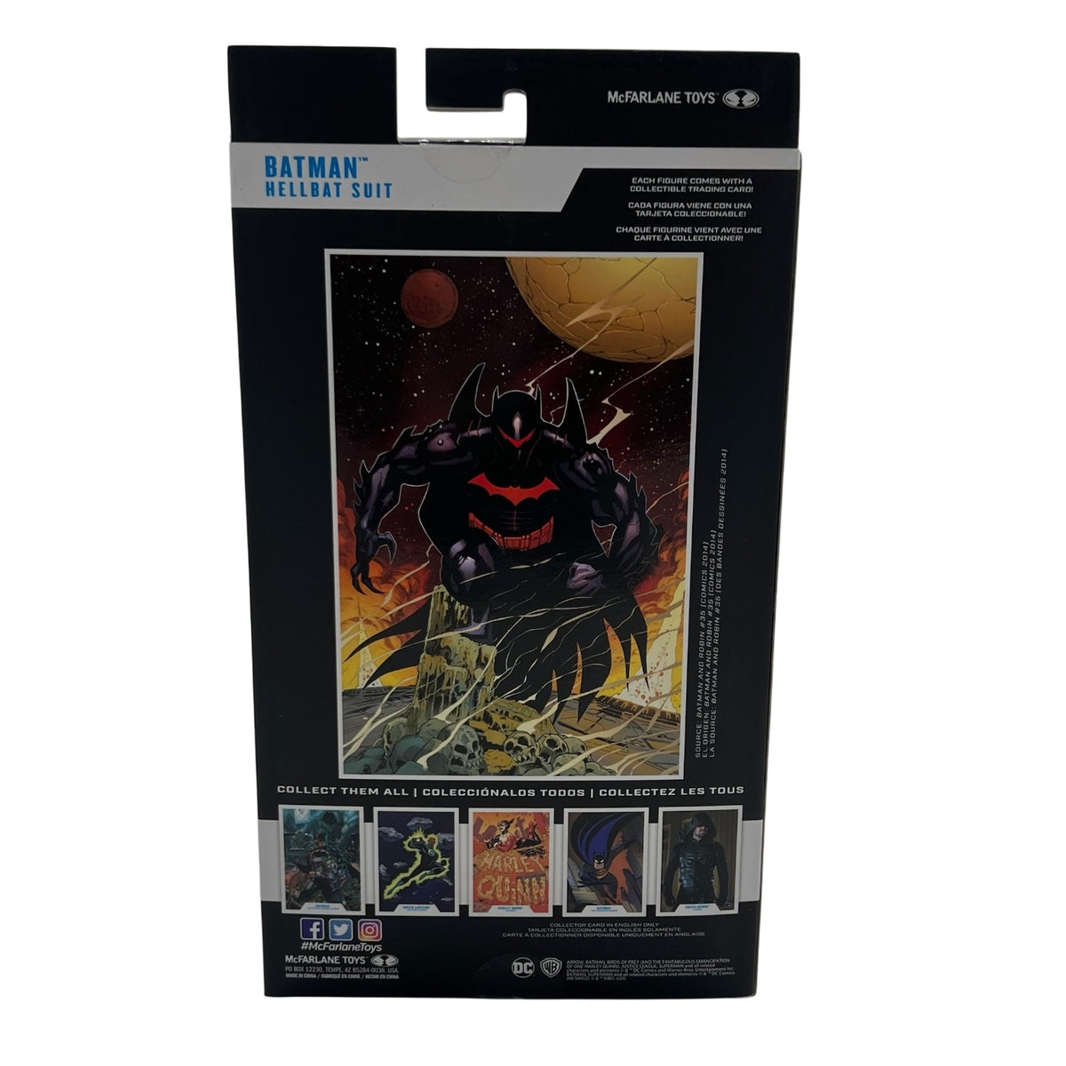 DC McFarlane  Batman (Hellbat Suit) 7” Action Figure