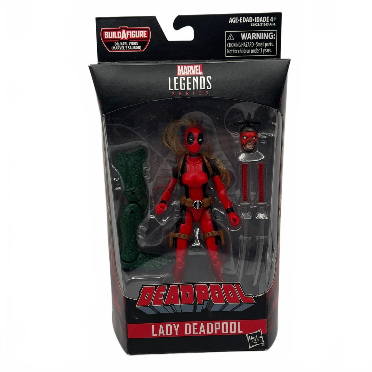 Marvel Legends Lady Deadpool (Sauron BAF) 6” Action Figure