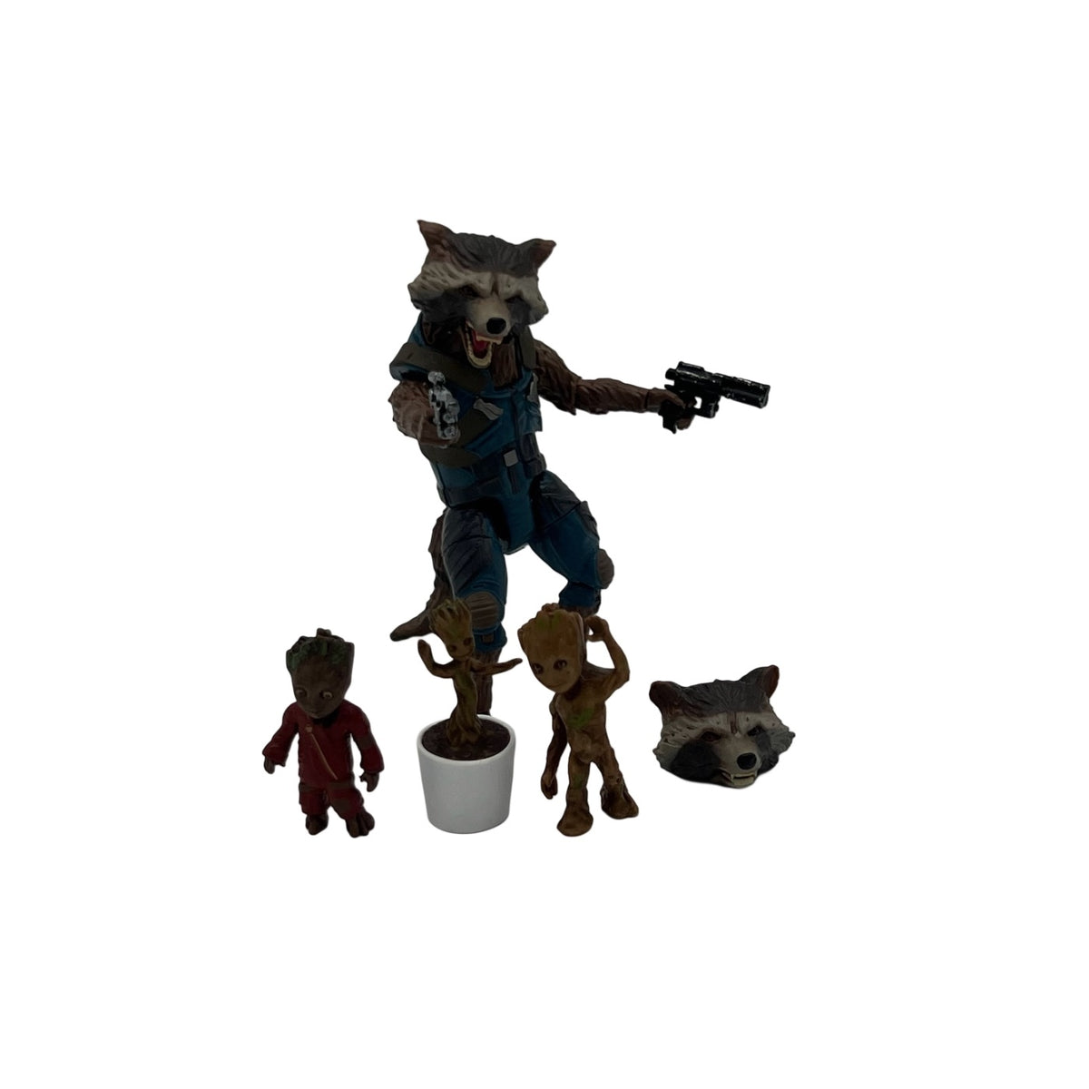 Hasbro Marvel Legends Rocket Raccoon and Groot Mantis BAF Action Figure