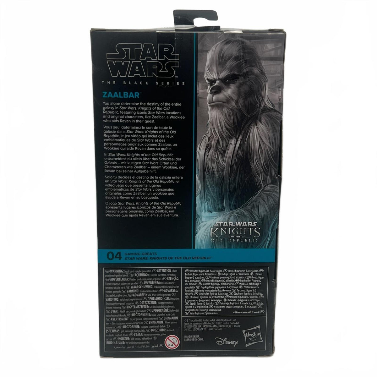 Star Wars Black Series Zaalbar 6” Action Figure Gaming Greats