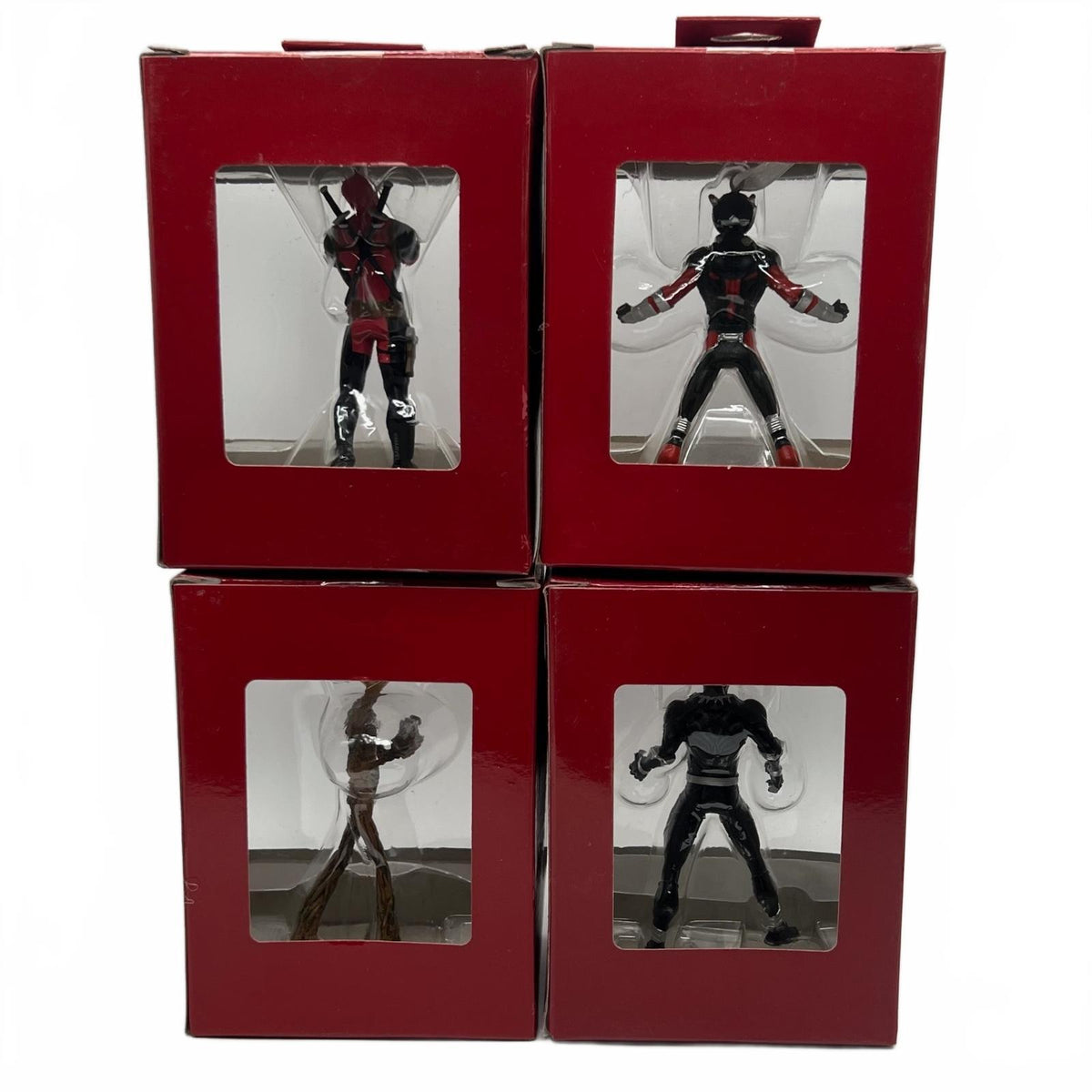 Marvel Hallmark Lot of 4 - Deadpool, Groot, Black Panther, Ant-Man