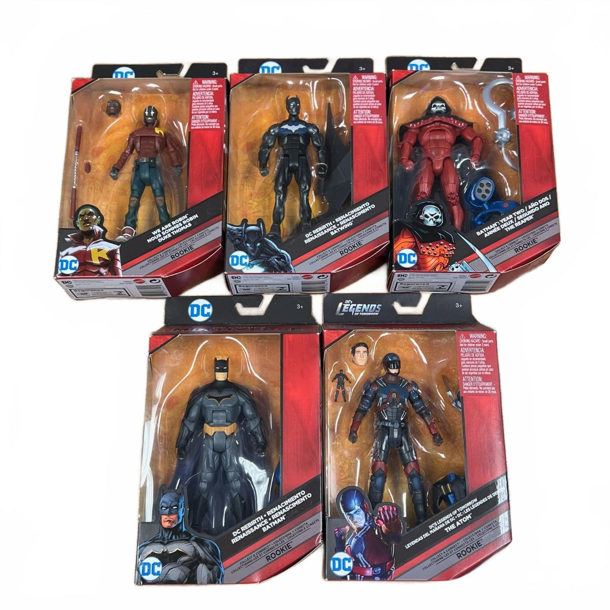 DC Multiverse Rookie BAF Lot of 6” Action Figures