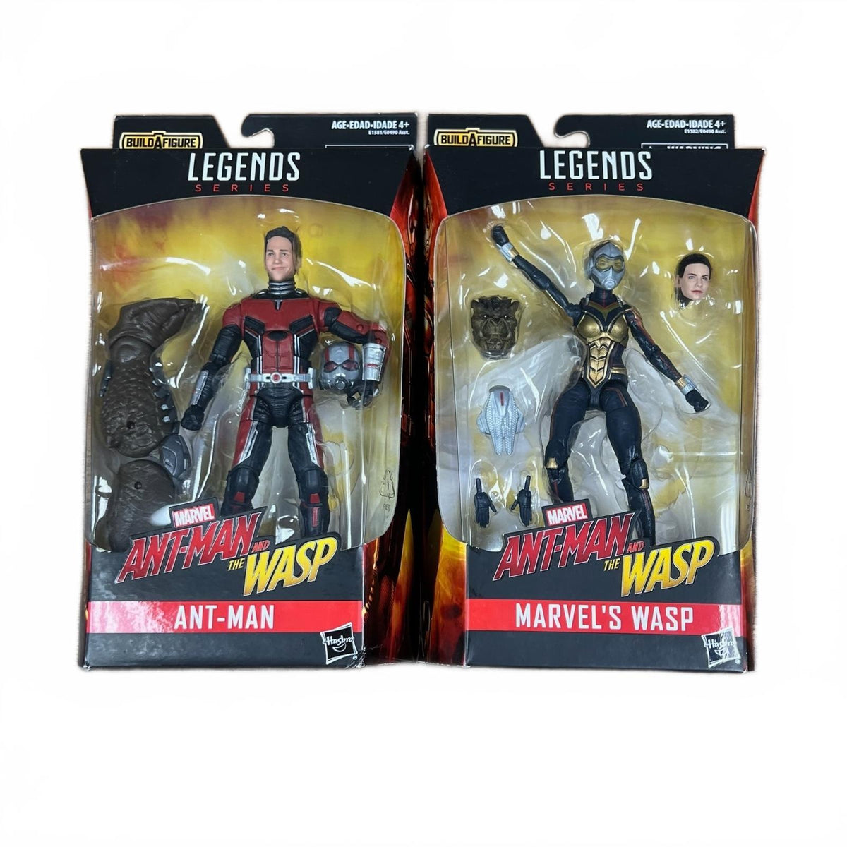 Marvel Legends Ant-Man and Wasp (Cull Obsidian BAF) 6”  Action Figure