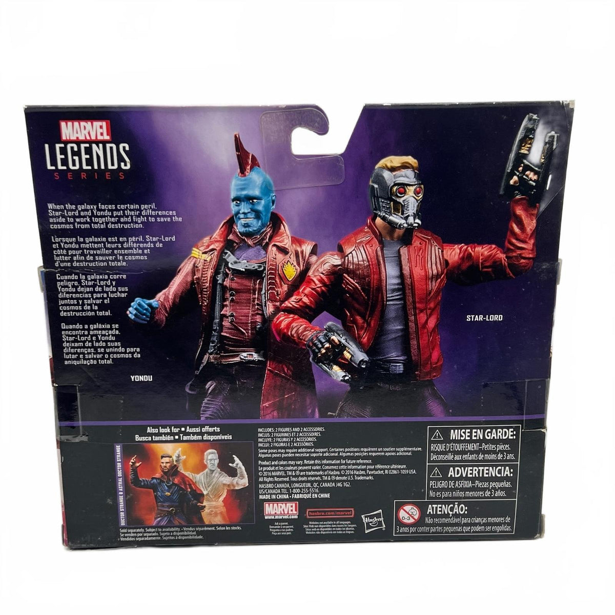 Marvel Legends Star Lord and Yondu 3.75”  Action Figures